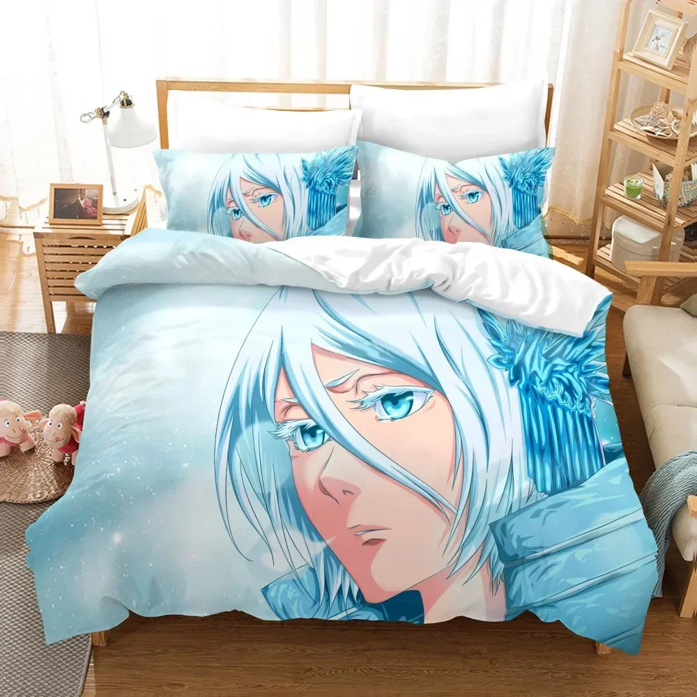 Toshiro Bleach Icy Bedding Set