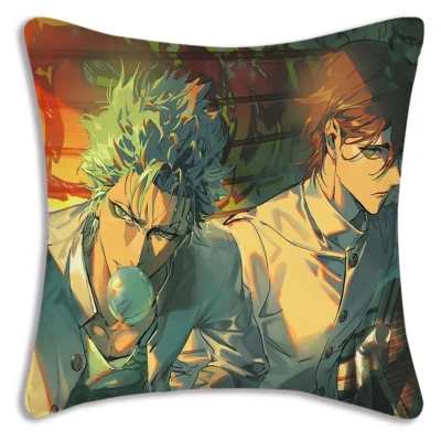 Bleach Swift Yoruichi Throw Pillow