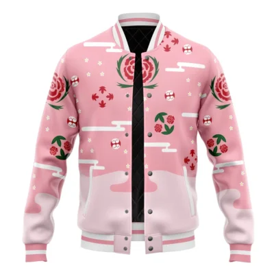 Shunsui Kyoraku Bleach Varsity Jacket