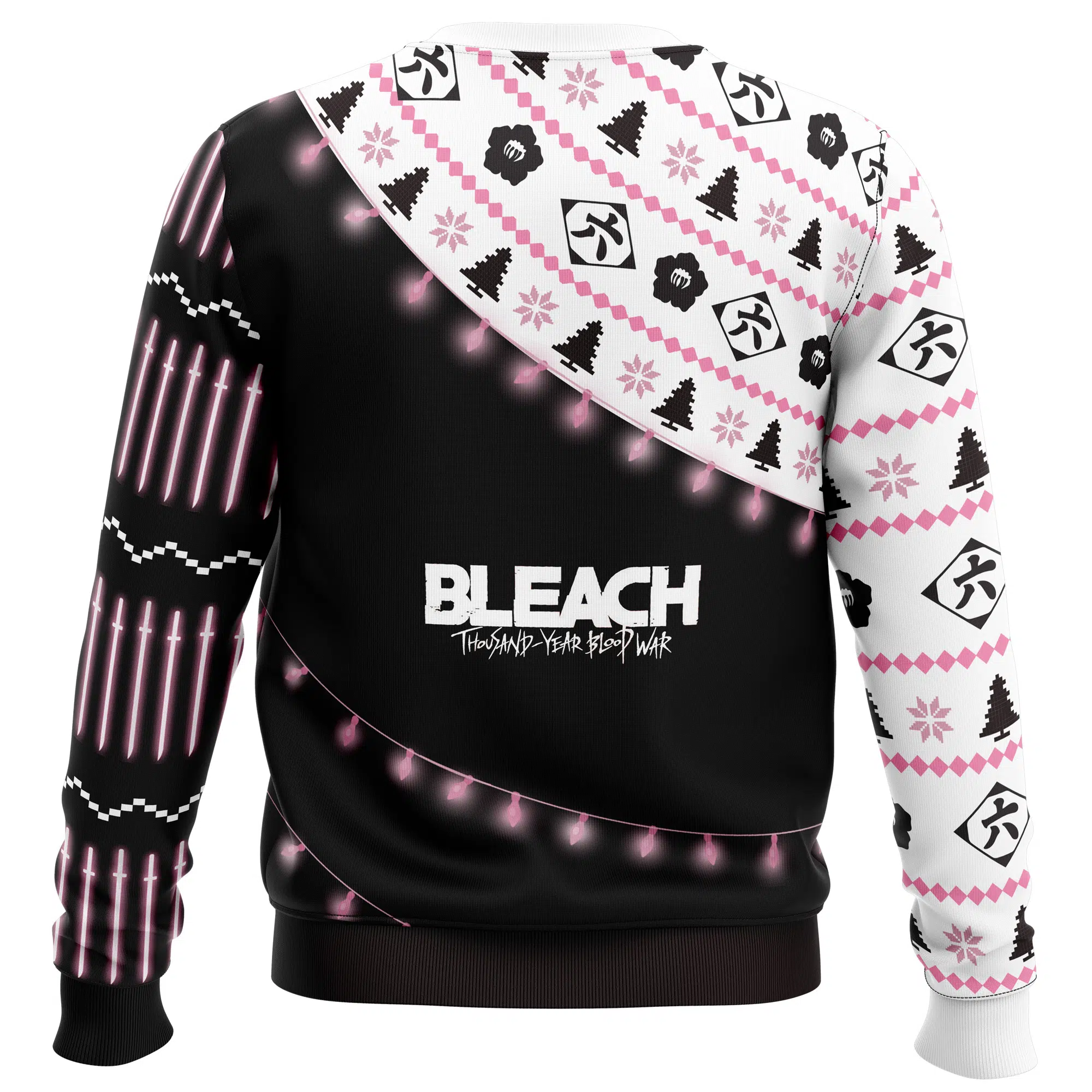 Byakuya Kuchiki Bleach Thousand-Year Blood War Ugly Christmas Sweater - Image 2