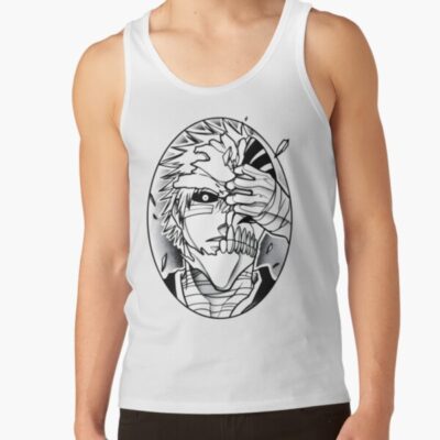 Hollow Half Mask Tank Top