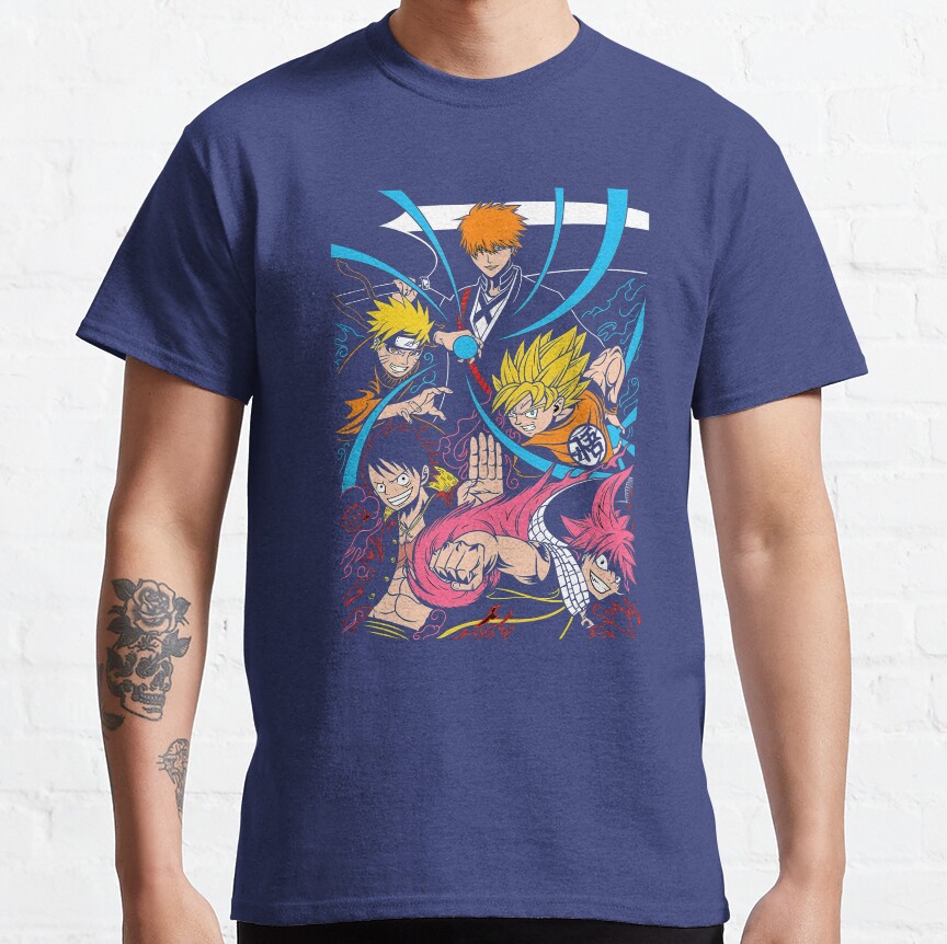 The Triple Shonen Battle Storm T-Shirt - Image 4