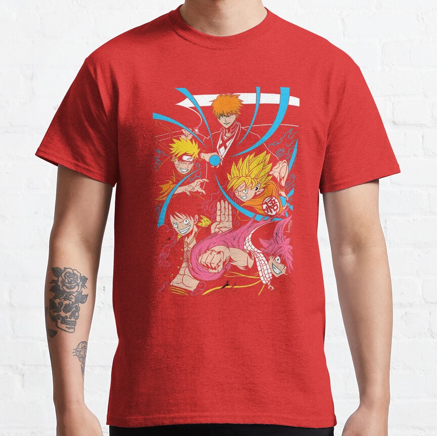 The Triple Shonen Battle Storm T-Shirt - Image 5