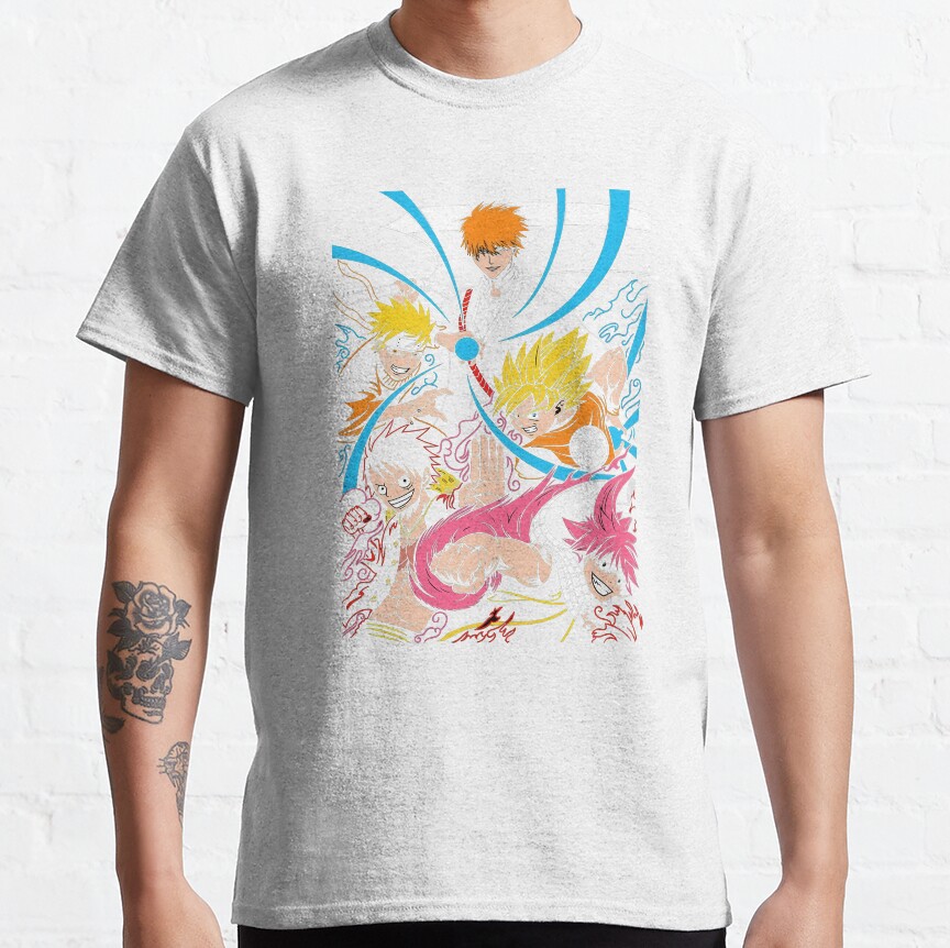 The Triple Shonen Battle Storm T-Shirt - Image 3