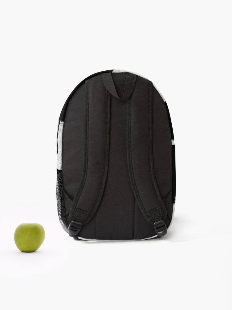 Bleach Effect Backgrounds Design Backpack - Image 2