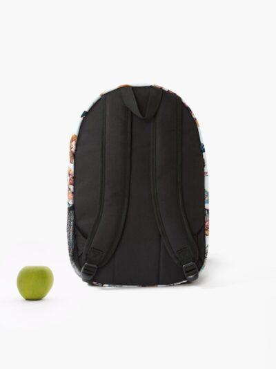 Alternative view of Bleach Pattern Stickers Chibis Backpack