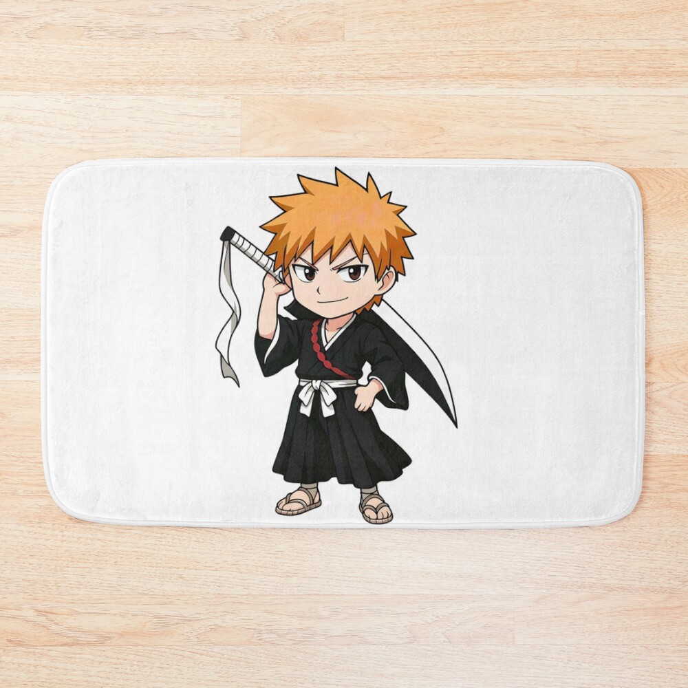 Ichigo Kurosaki Bath Mat