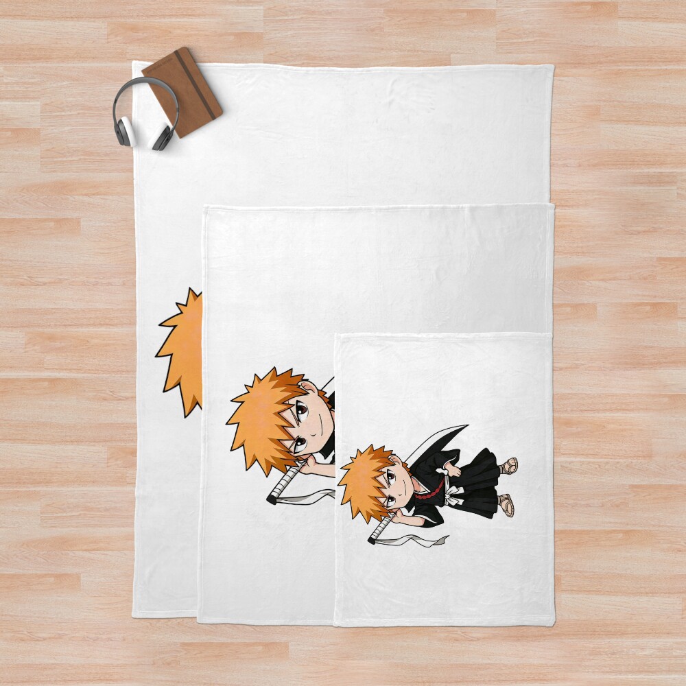 Ichigo Kurosaki Throw Blanket - Image 3