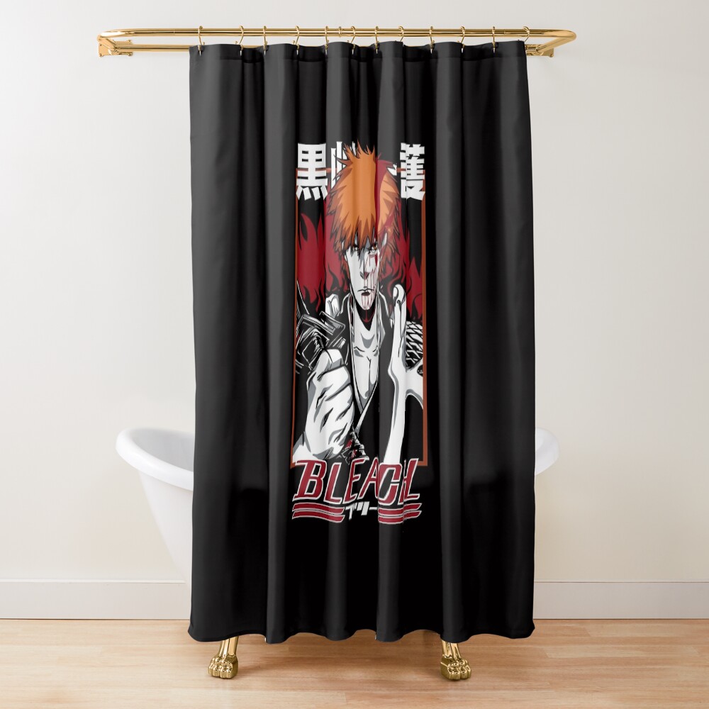 Transformed Hollow Shower Curtain