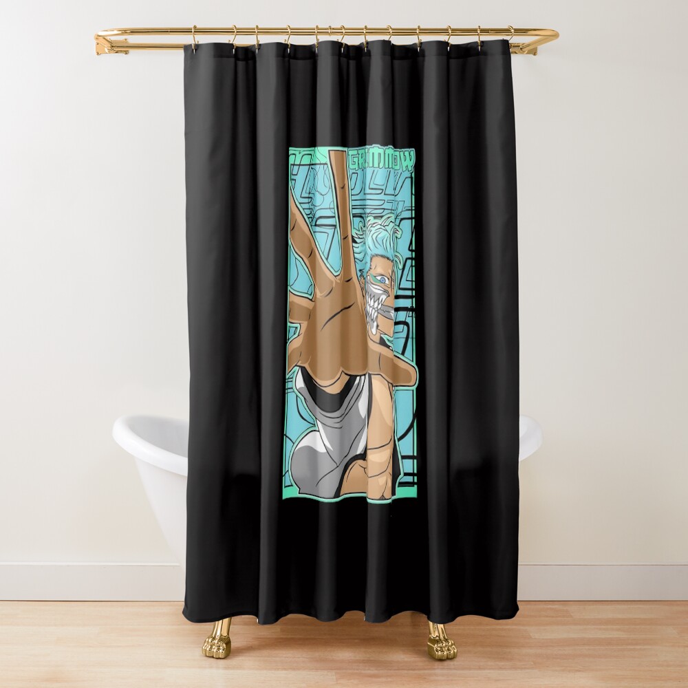 Open Handed Power Strike Shower Curtain