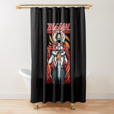 Transformed Hollow Shower Curtain