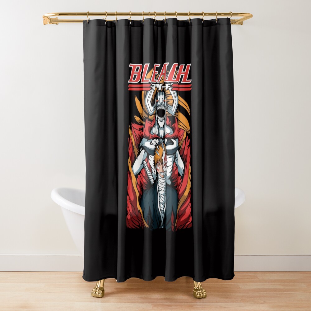 Transformed Hollow Shower Curtain