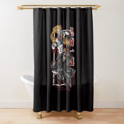 Transformed Hollow Reaper Power Shower Curtain
