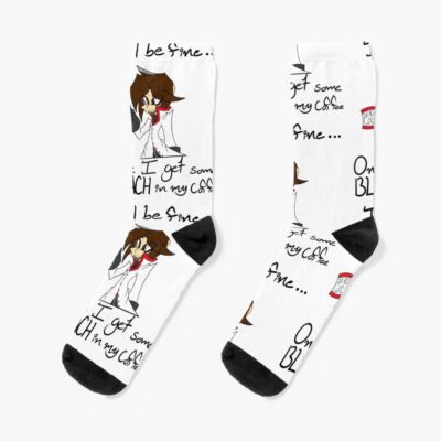 Bleach Coffee Socks