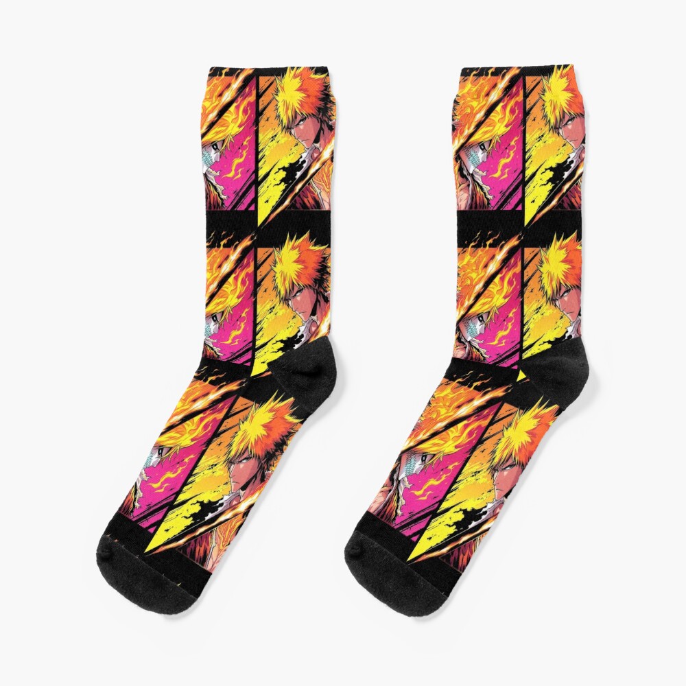 Bleach Brutal Kenpachi Socks